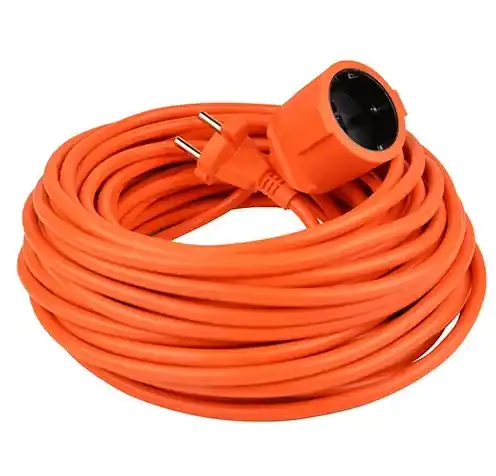 Actieprijs Tuinverlengsnoer ORANJE 20 METER