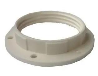 Ring voor lamphouder E27 WIT Betrouwbaar