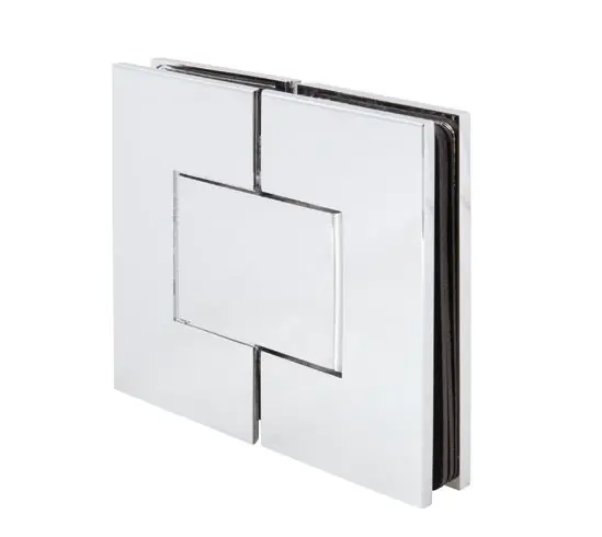 Bilbao Premium HD glas/glas 180° scharnier - Chroom Beste Prijs