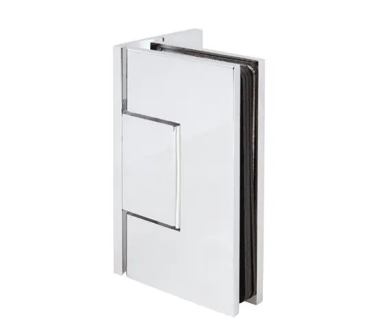 Populair Bilbao Premium HD glas/wand 90° eenzijdig scharnier - Chroom