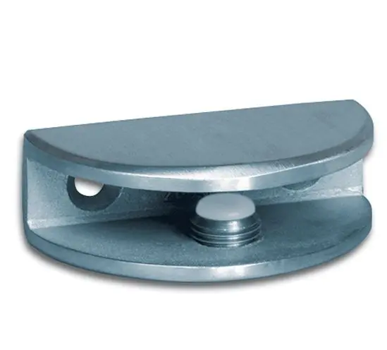 Korting Muurbevestiging voor glazen planchet halfrond - 50mm