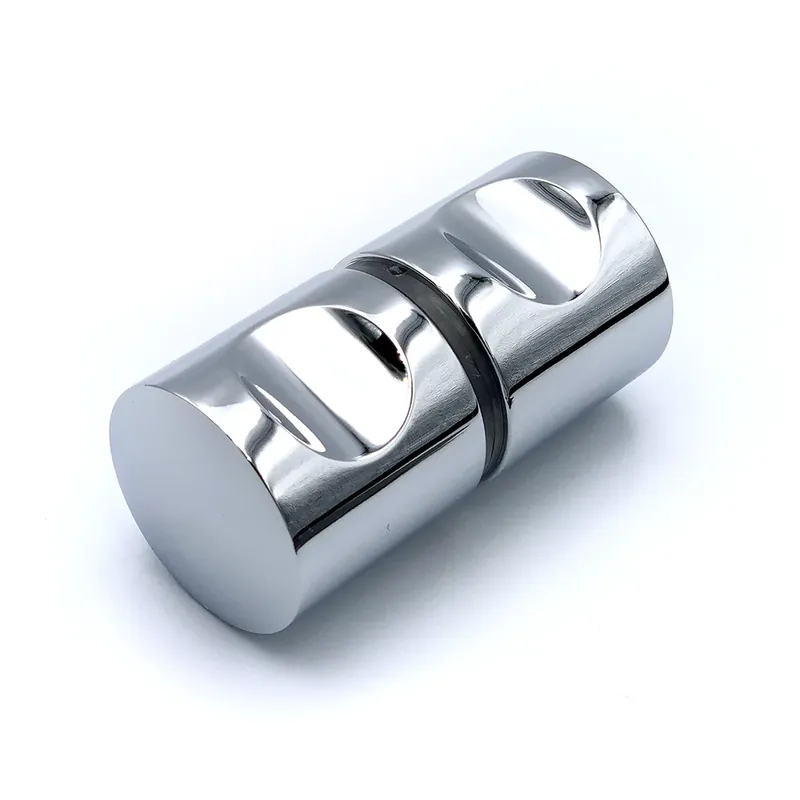 Douchedeurknop 705 rond half 30mm - Chroom Lage Prijs