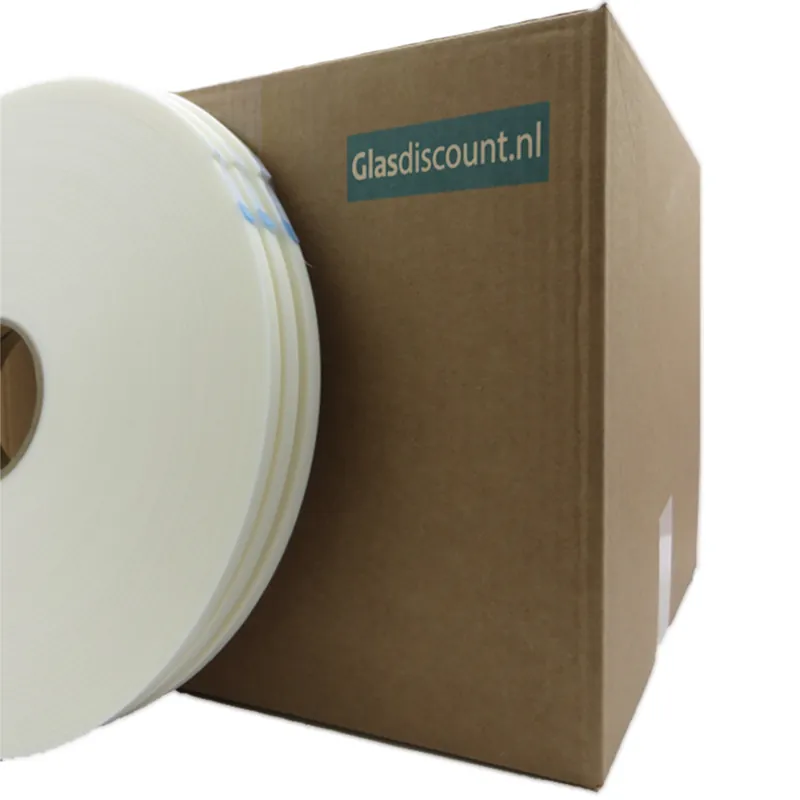 Glasband 9 x 2 mm - Doos met 20 schijven - Totaal 500 meter - Grijs Nieuw