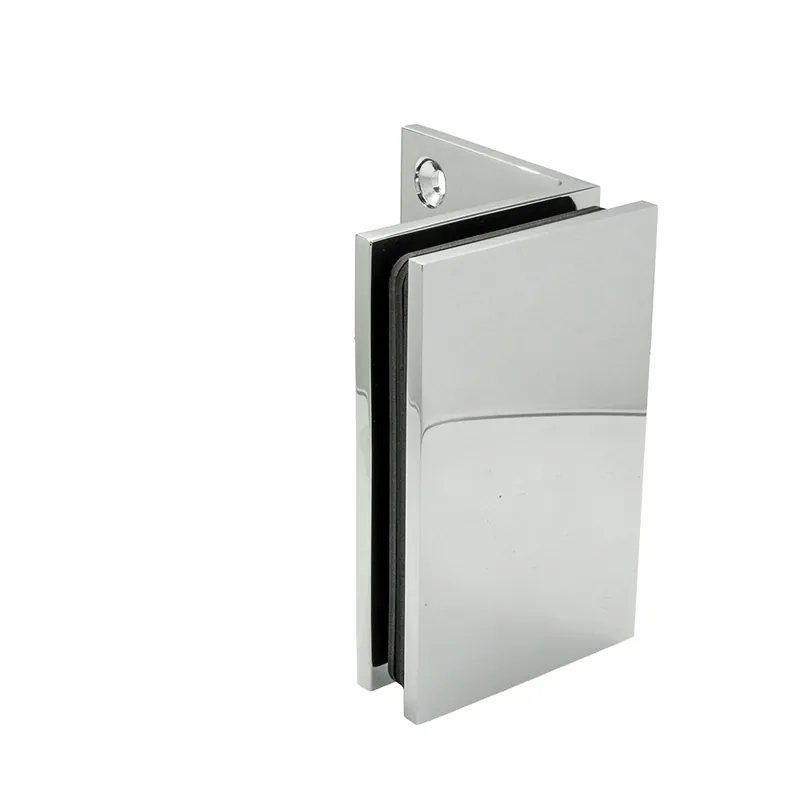 Glasklem Porto Select glas/wand 90° - Chroom Speciale Aanbieding