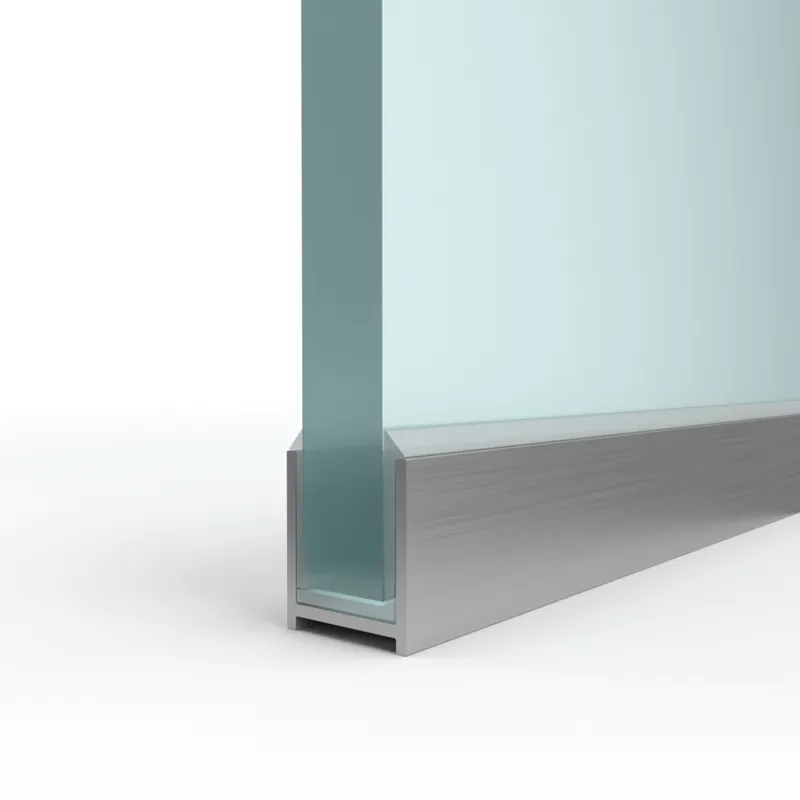 Aanbieding Dry glaze U-profiel