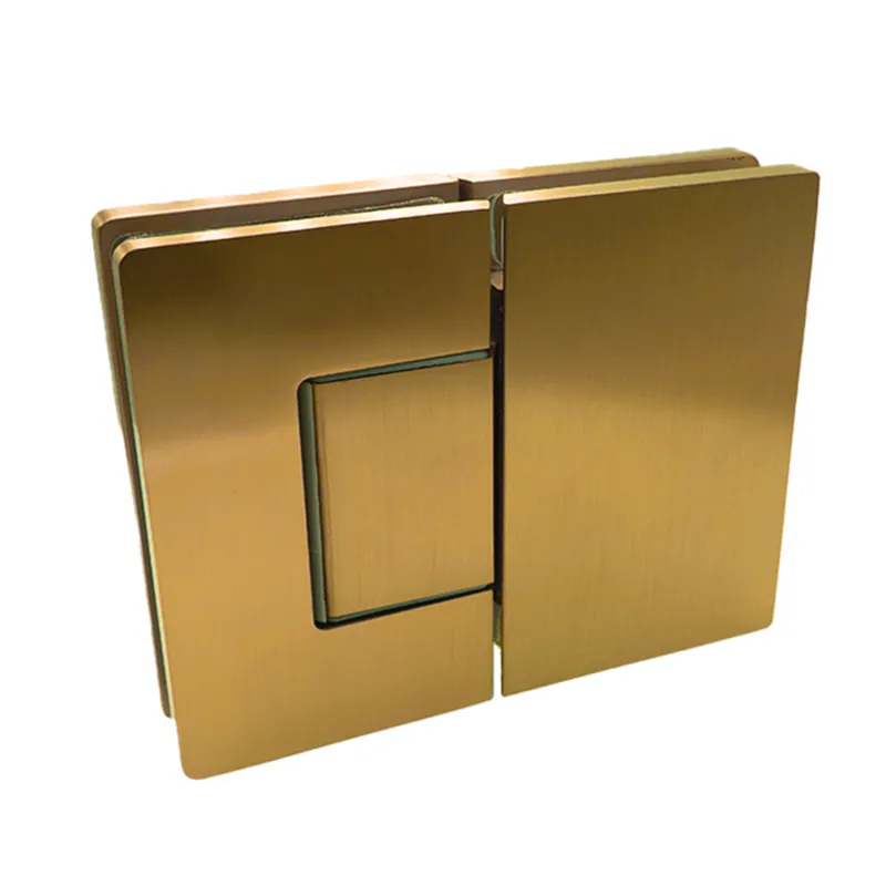 Porto Premium glas/glas 180° scharnier - Goud Beste Prijs