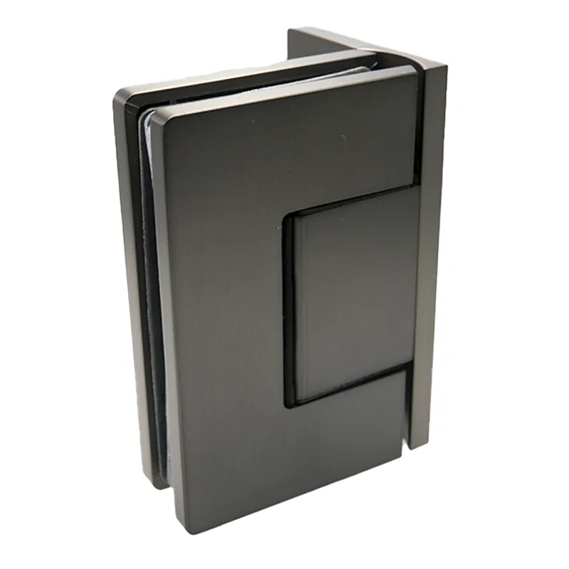 Porto Premium glas/wand 90° eenzijdig scharnier - GunMetal Actieprijs