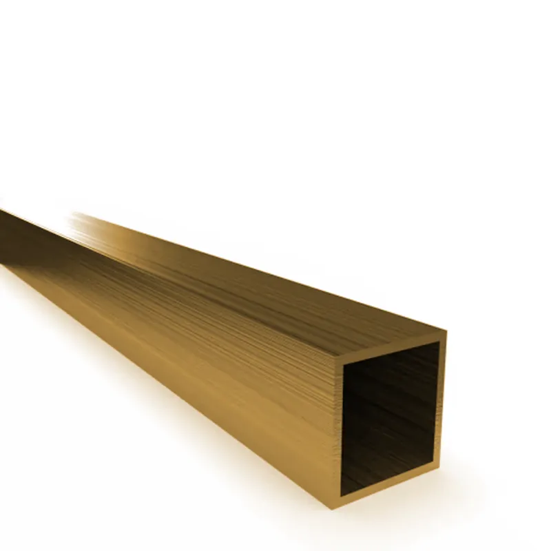 Rechtstreeks Van De Fabrikant Stabilisatiestang vierkant losse stang - 1000 mm - Goud