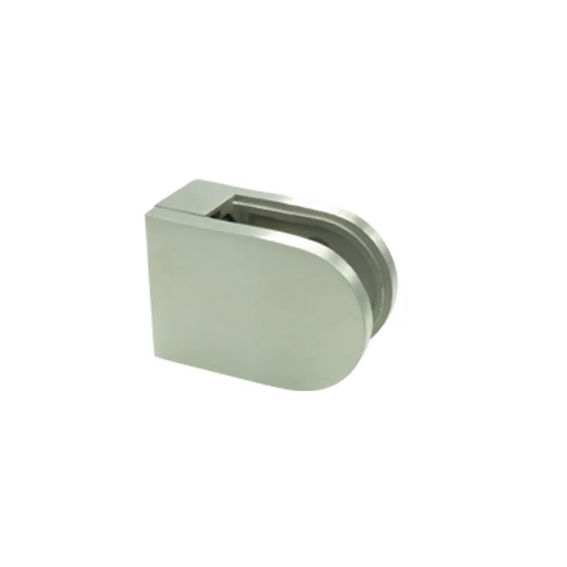 Finale Uitverkoop Balustrade glasklem 8 mm 63 x 45 mm (vierkante buis)