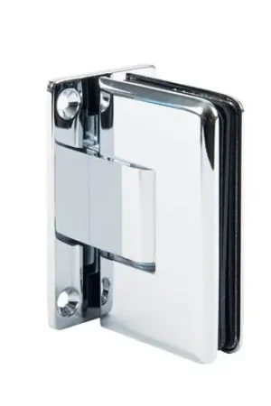 Barcelona Select glas/wand 90° tweezijdige wandmontage - chroom Uitverkoop