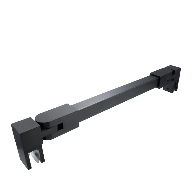 Fabrieksprijs Stabilisatiestang set vierkant glas/glas 500 mm - Gun metal