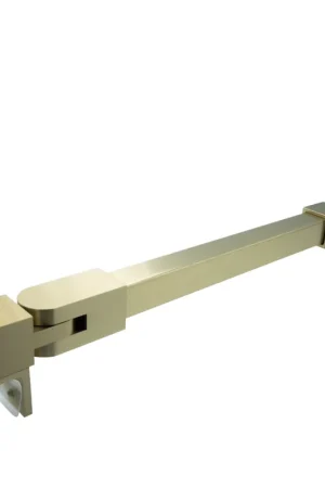 Aanbieding Stabilisatiestang set vierkant glas/wand 500 mm - Goud