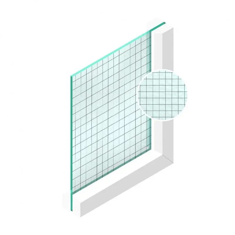 Op = Op Spoedglas Draadglas Brute 6 mm