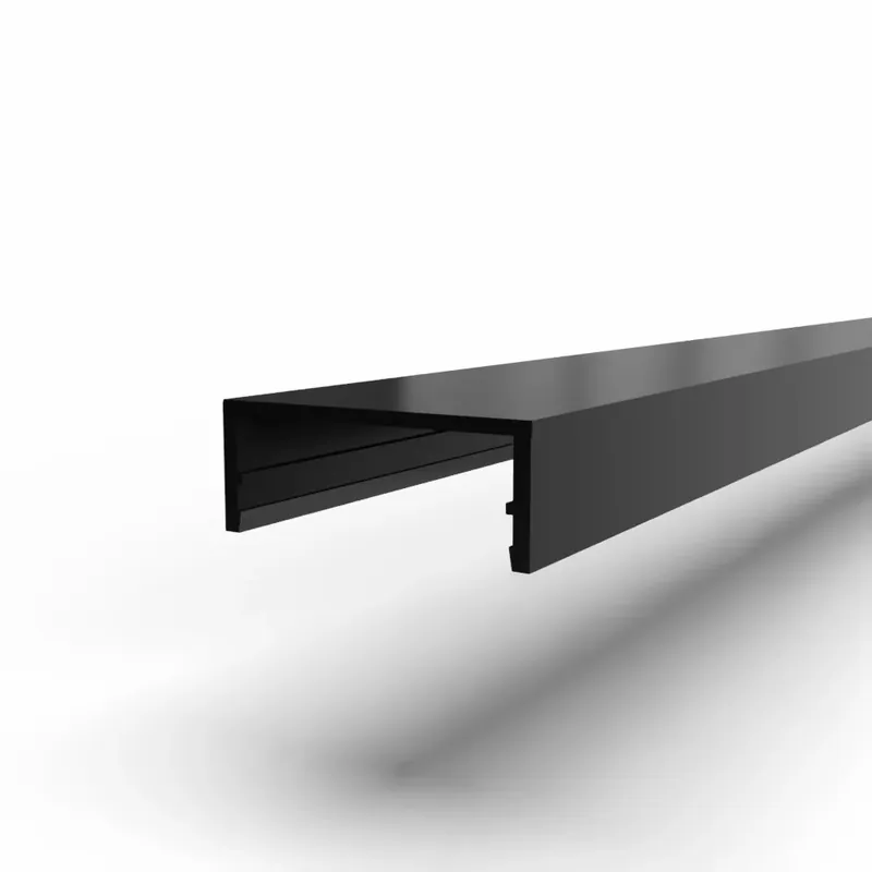 Afdekkap midden Zwart structuur RAL 9005 Express Levering