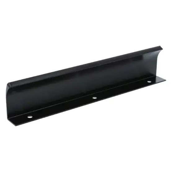 Betrouwbaar Greep EDGE STRAIGHT zwart geborsteld 2×80 mm