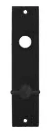 Intersteel Kortschild rechthoekig WC55/8 mat zwart Hoge Kwaliteit