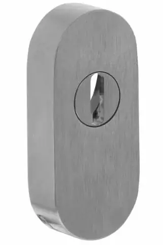 Flitsaanbieding Intersteel SKG2 Veiligheid-Schuifrozet + kerntrekbeveiliging ovaal rvs