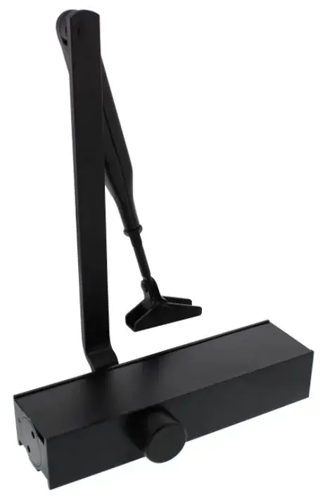 Intersteel deurdranger met schaararm 207x55x40 mm sluitkracht 2-4 zwart Must-Have