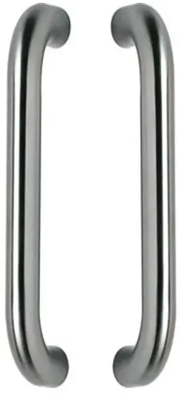 Hete Deal Intersteel set deurgrepen U-vorm 330x80x30 HoH 300 mm rvs