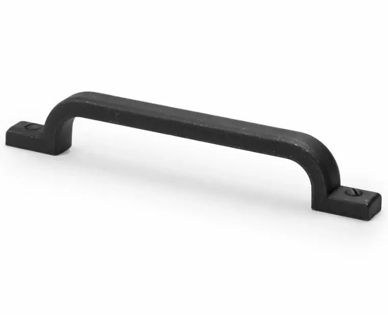 Greep Trunk mat zwart IJzerkleur 128 mm Betrouwbaar