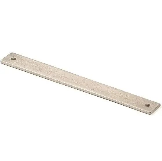 Weekendaanbieding Achterplaat voor meubelgreep Jolie Essence 160 mm oud zilver
