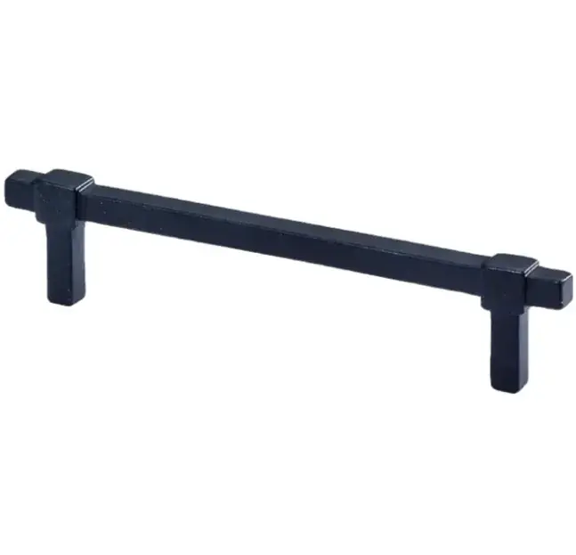 Meubelgreep Jolie Cross 96 mm zwart Beperkte Voorraad