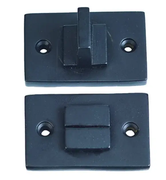 Toiletgarnituur Jolie rechthoekig 55×33 mm zwart Meest Verkocht