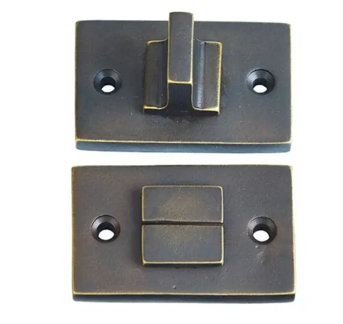 Lage Prijs Toiletgarnituur Jolie rechthoekig 55×33 mm antiek brons