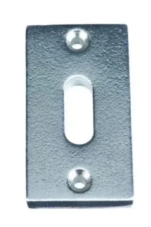 Voordeelprijs Sleutelplaatje Jolie rechthoekig 57.5×33 mm oud zilver