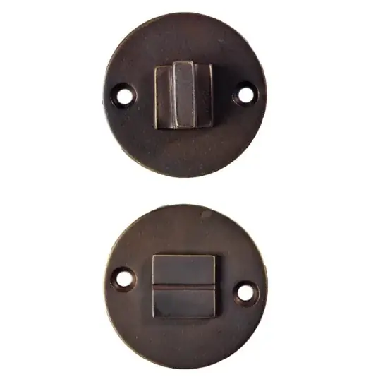 Toiletgarnituur Jolie rond 52 mm antiek brons Koop Vandaag