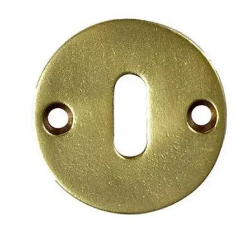 Speciale Aanbieding Sleutelplaatje Jolie rond 52 mm antiek goud