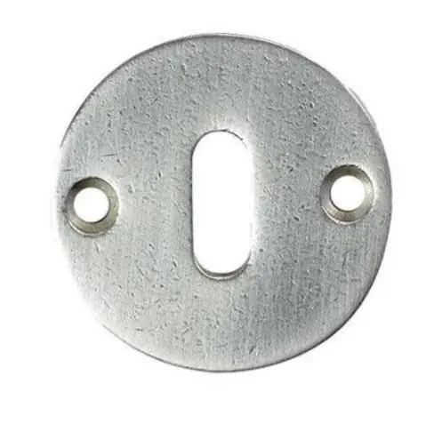 Sleutelplaatje Jolie rond 52 mm oud zilver Korting