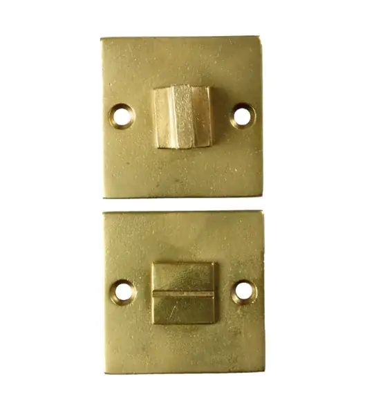 Op = Op Toiletgarnituur Jolie vierkant 52 mm antiek goud