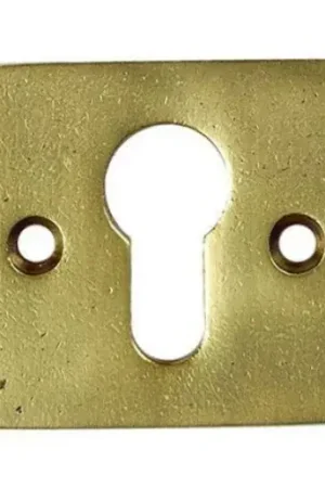 Betaalbaar Cilinderplaatje Jolie vierkant 52 mm antiek goud