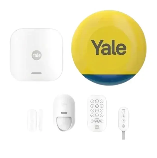 Snelle Levering Yale Slim alarmsysteem starterskit met sirene