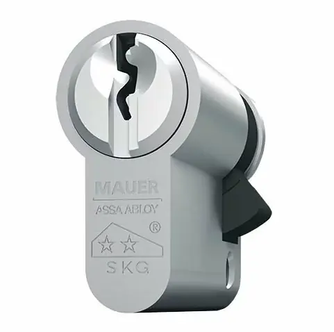 Beperkte Voorraad Enkele veiligheidscilinder 41/9 Mauer SP SKG2