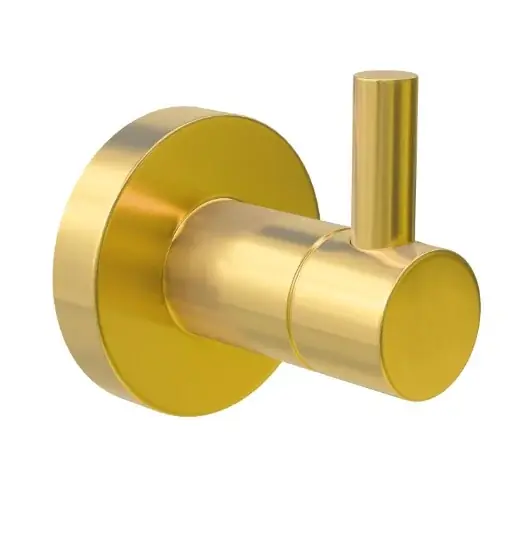 Veilige Betaling Badkamerhaak 46x55x52 mm rvs mat goud