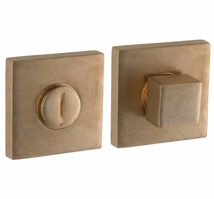 Gecertificeerd WC-Sluiting 5-8 mm Bauhaus verdekt messing antiek