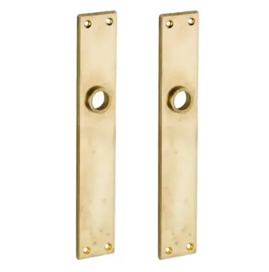 Hoge Kwaliteit Set van twee langschilden Bauhaus blind messing antiek