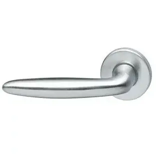 Intersteel enkele deurklink Sigaar links op rozet chroom mat Korting