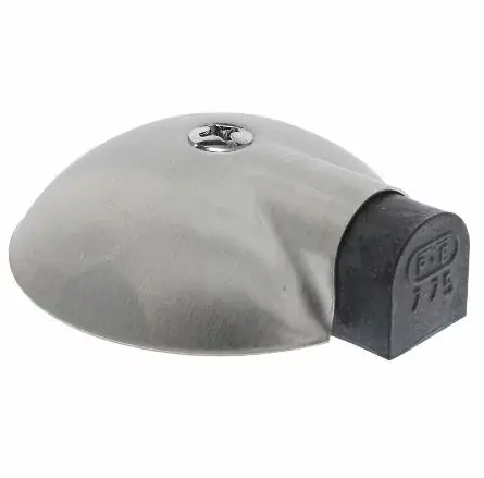P+E Deurstopper vloermontage ø85mm rvs geborsteld Koop Vandaag