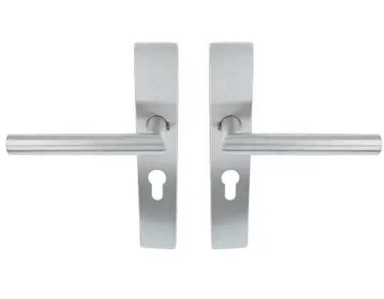 ODShop deurklink Modern haaks op recht schild PC55 rvs Nu Kopen