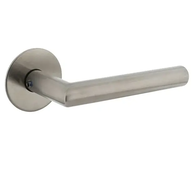Superprijs Intersteel deurklink Jura met rozet zelfklevend ø55x2mm rvs