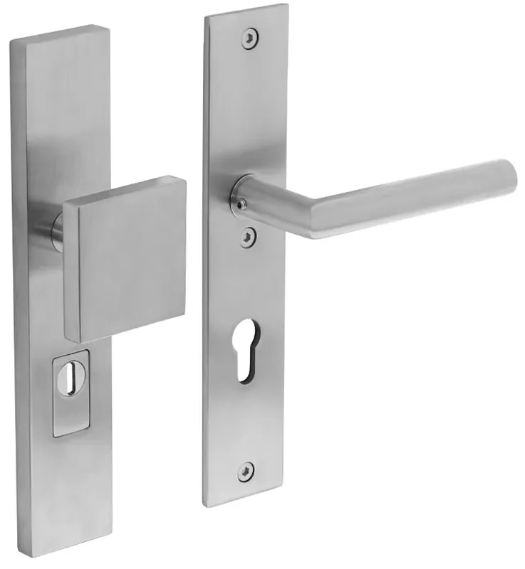 Op = Op Intersteel veiligheidsbeslag PC72 met kerntrek beveiliging greep/kruk Jura SKG3 rvs rechthoekig
