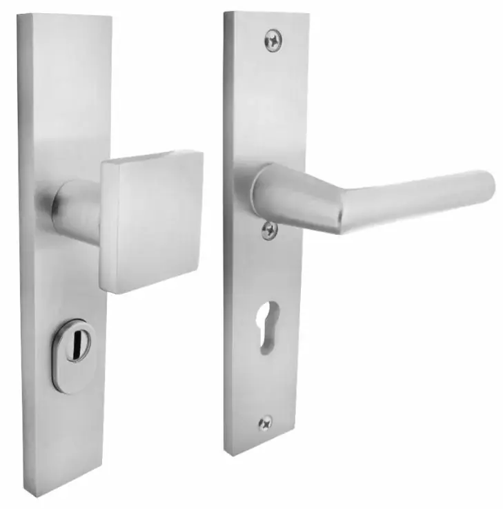 Weekendaanbieding Intersteel veiligheidsbeslag PC55 rechthoekig met kerntrek beveiliging greep/kruk Jura SKG3 aluminium F1