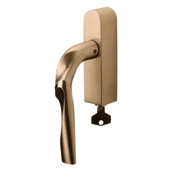 Draaikiepgarnituur ELEEZ ZH100-DKLOCK-O links PVD licht brons Koopje
