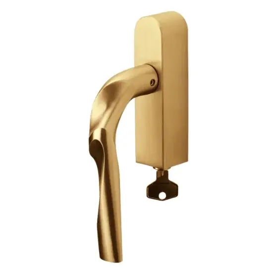 Finale Uitverkoop Draaikiepgarnituur ELEEZ ZH100-DKLOCK-O links PVD mat goud