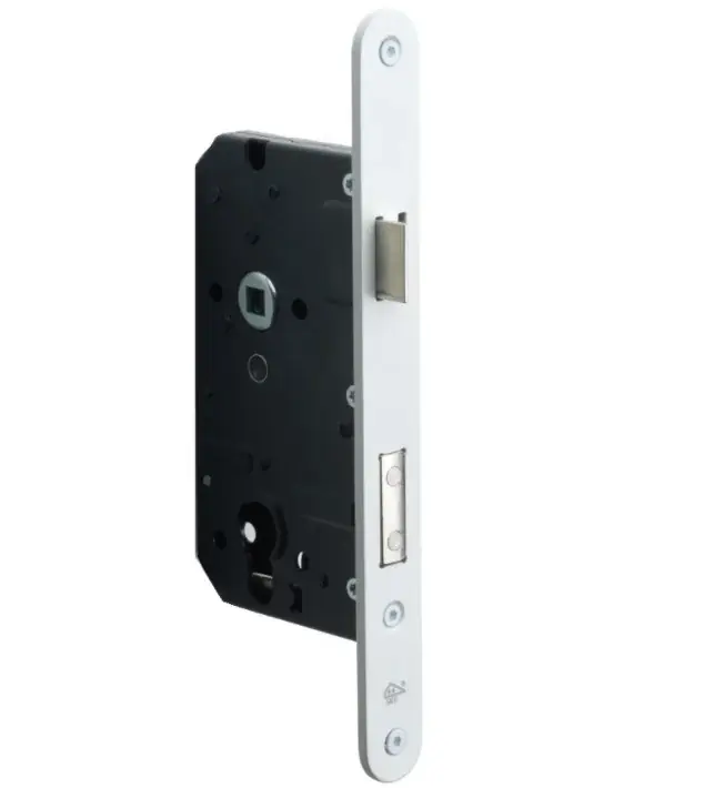 FORMANI veiligheidsslot PC72 BASICS LBLSAY72 SKG2 afgerond met witte voorplaat Must-Have