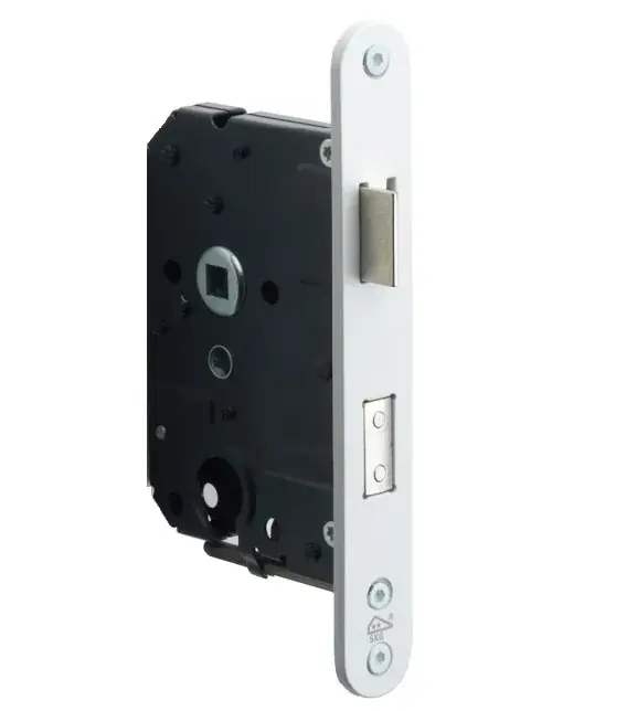 FORMANI veiligheidsslot PC55 BASICS LBLSAY55 SKG2 afgerond met witte voorplaat Direct Beschikbaar