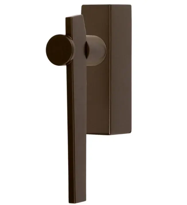 Exclusieve Aanbieding Draaikiepgarnituur TENSE BB100-DKLOCK rechts brons